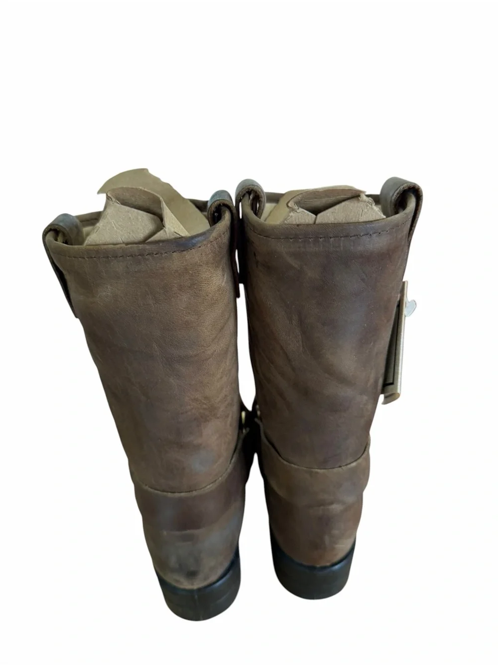 Frye NEW Youth Vintage Small Frye Pull On Harness Boots Size 12.5 #267056